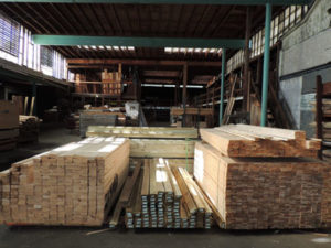 picture of stacked lumber